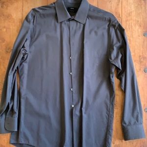 Mens Alfani iron free collard shirt 16 34/35